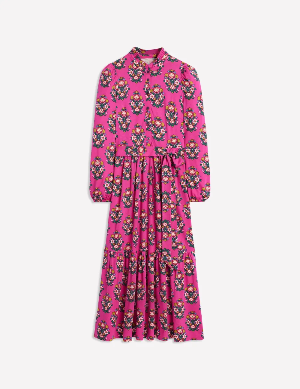 Tiered Jersey Dress