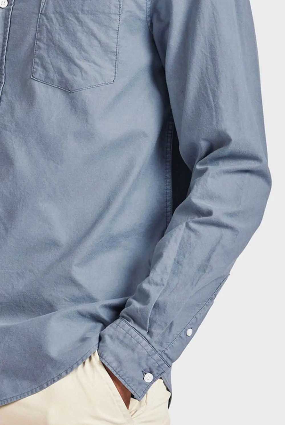 Vintage Oxford Button Down Long Sleeve Shirt