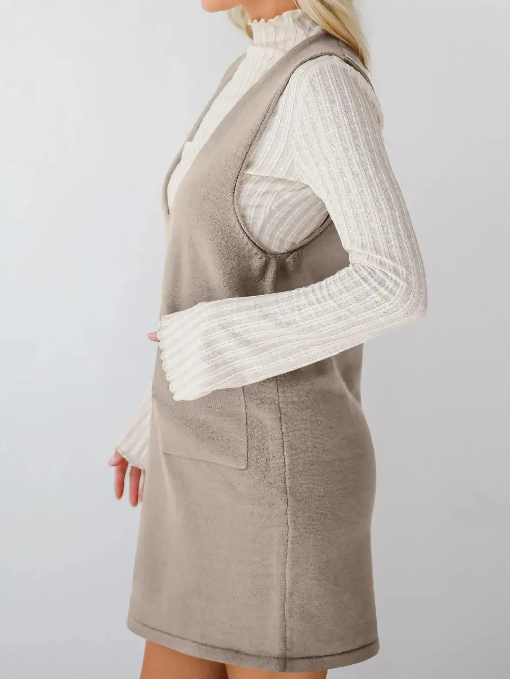 Sleeveless Knit Midi Dress