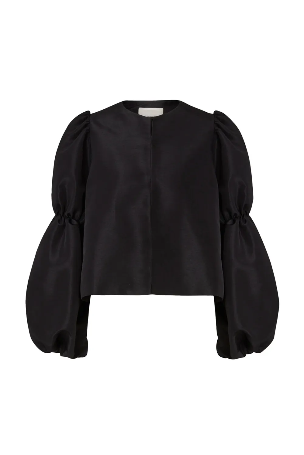 Long Sleeve Pouf Sleeve Blouse