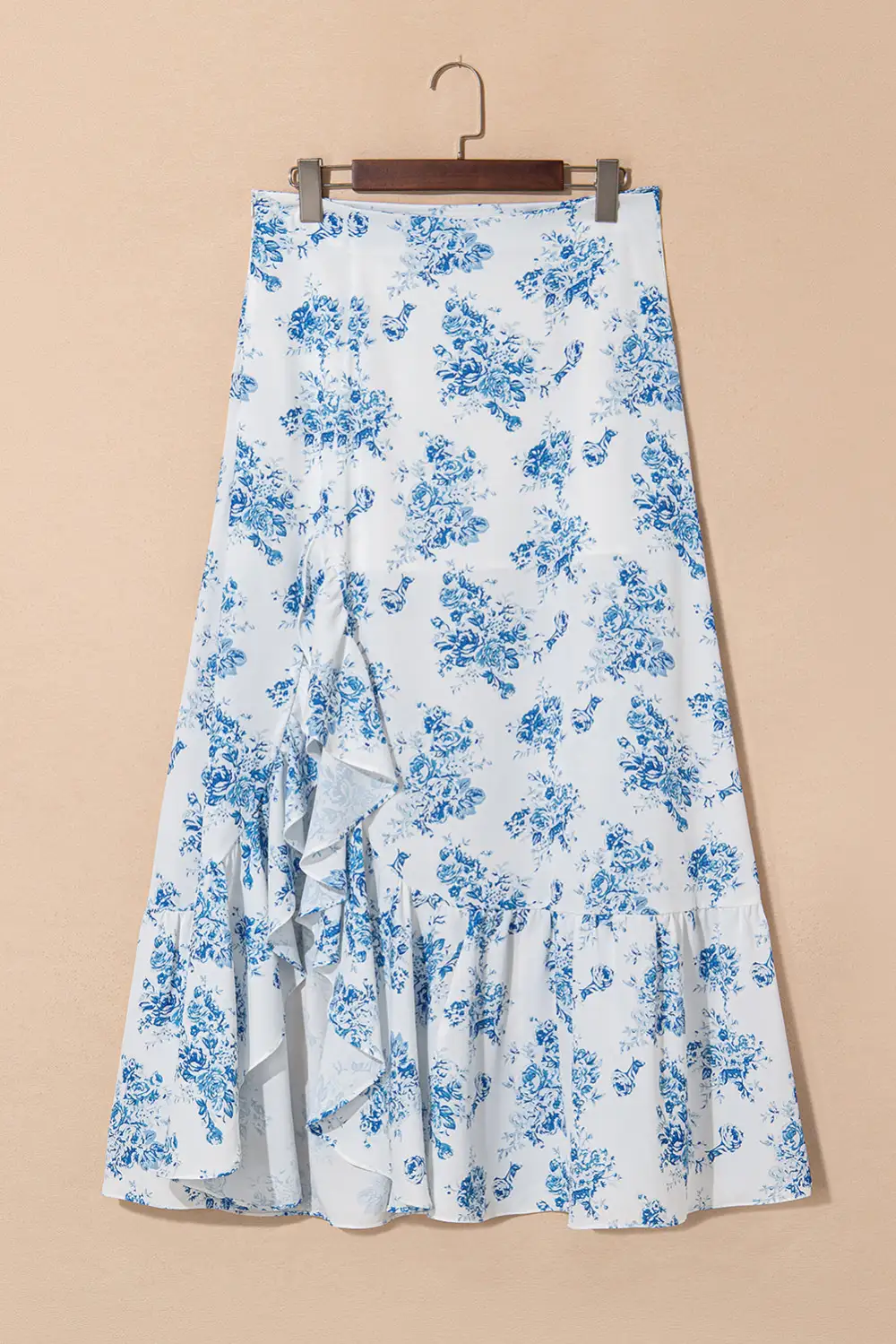 Easygoing Ruffle Trim Dress Skirt