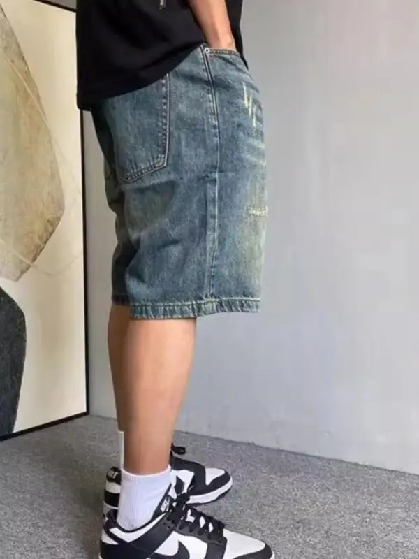 Clean Cotton Blend Casual Shorts