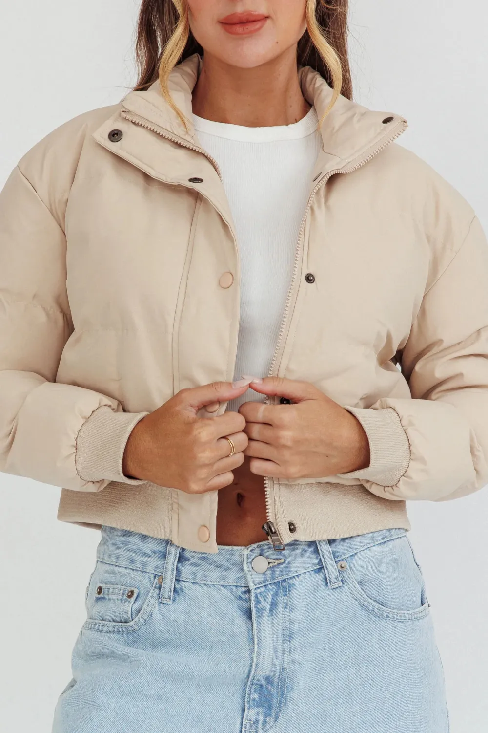 Casual All-Match Commuter Style Warm Jacket