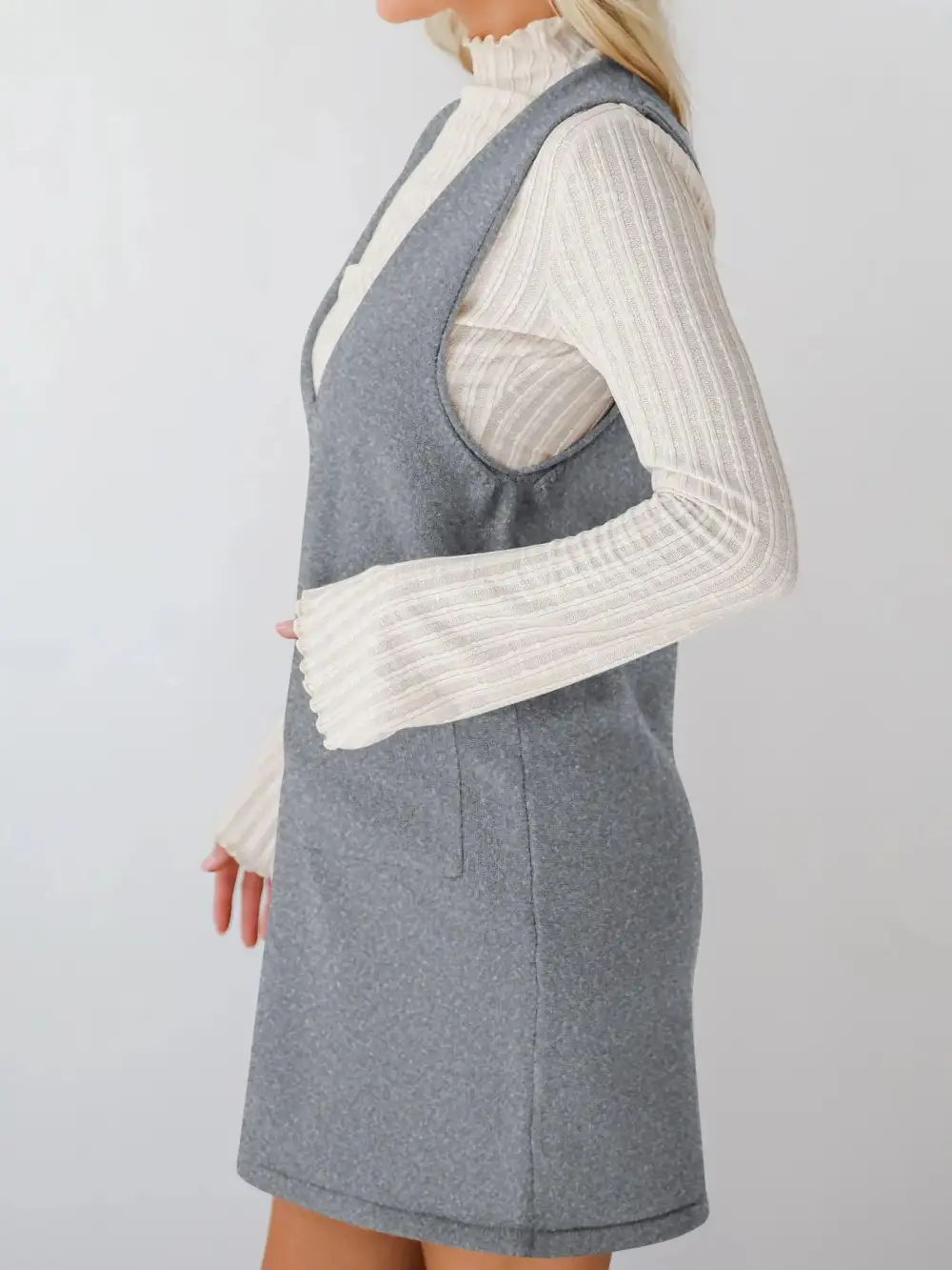 Sleeveless Knit Midi Dress