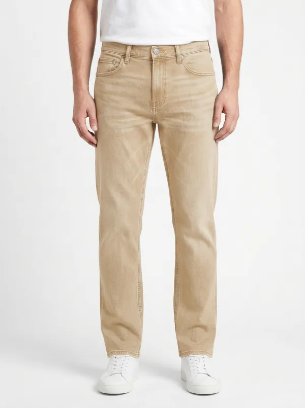 Faded Rise Jeans
