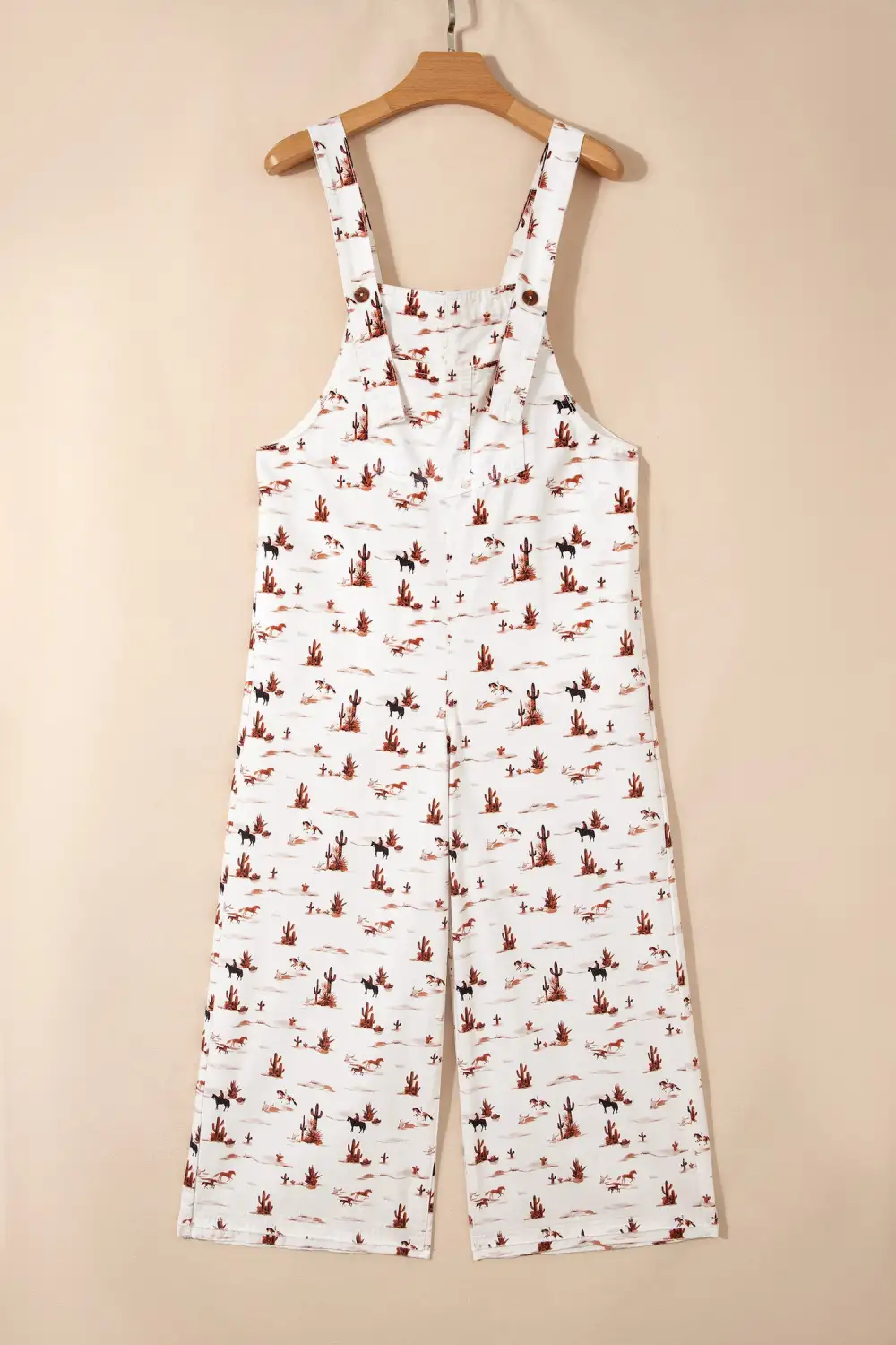 Western Printed Button Adjustable Straps Loose Accessory