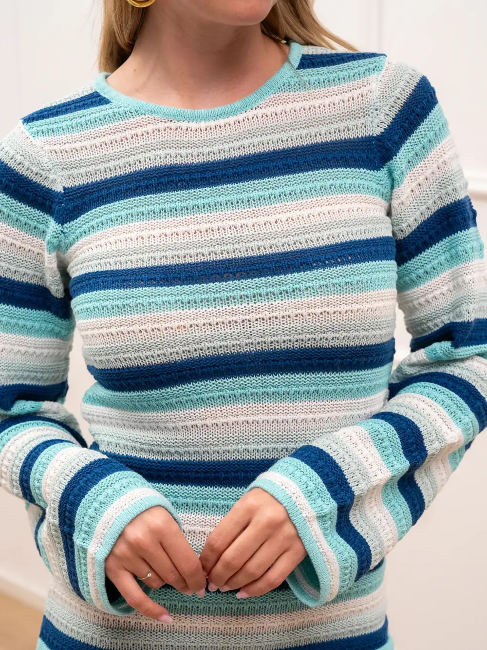 Mini Long Sleeve Cotton Dress