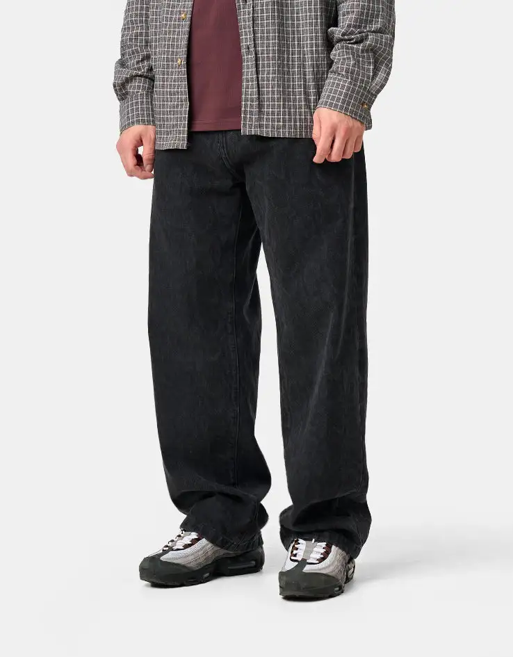 Men's Loose Tapered Utility Stretch Jeans