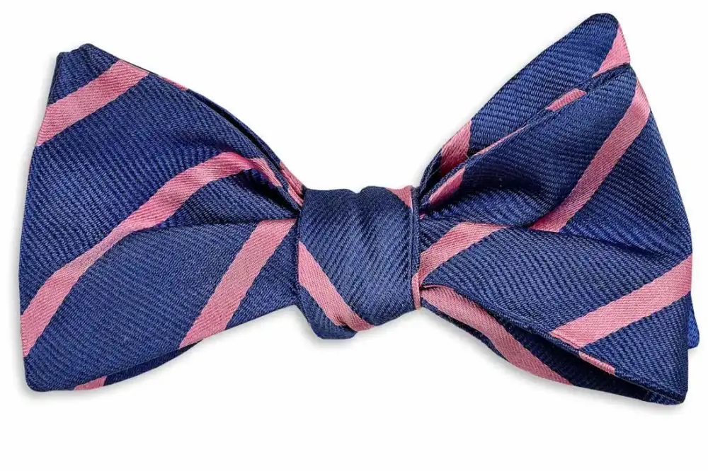 Charming Occasion Striped Bow Tie