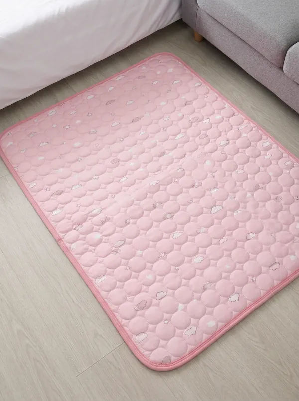 Cooling Summer Cloud Star Pattern Cooling Mat