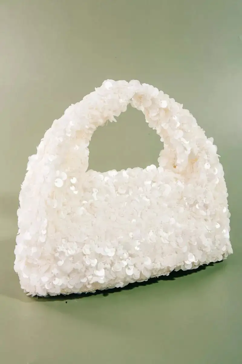 Full Sequin Shoulder Bag