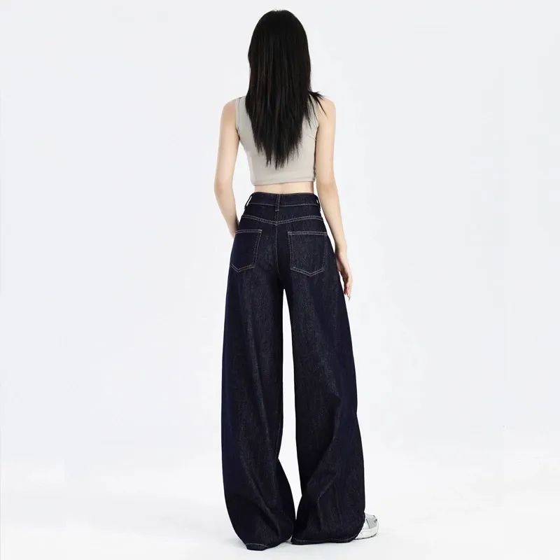 Modern High Waist Wide Leg Jeans
