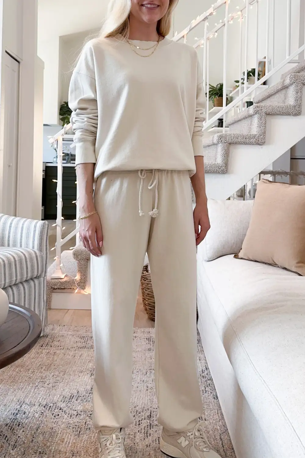 Airy Soft Cotton Jogger Pants