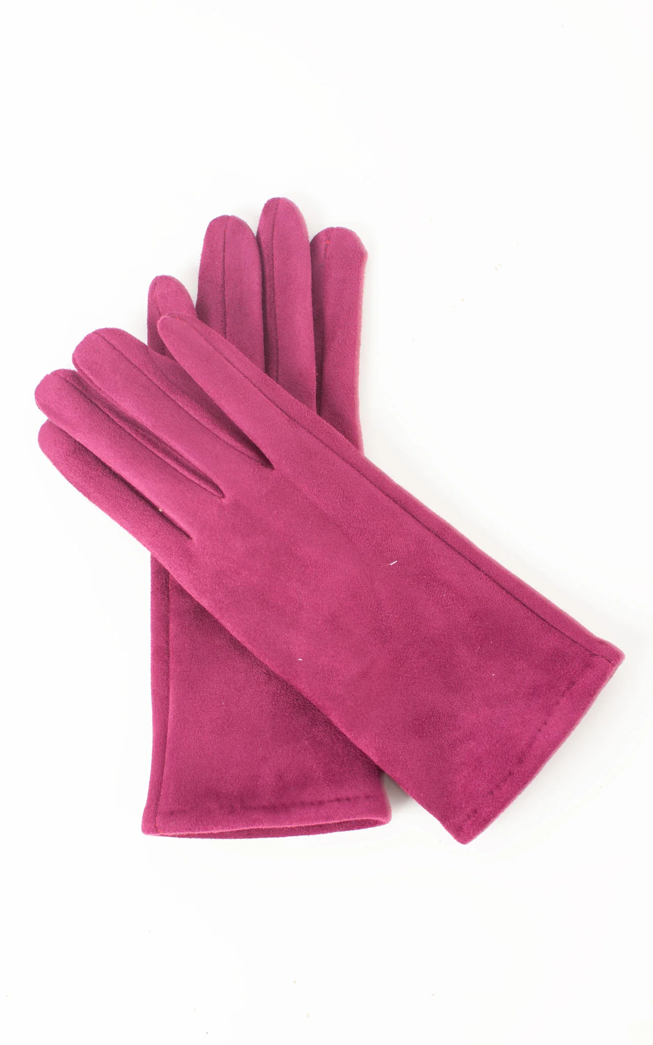 Elegant Thermostatic Faux Leather Gloves