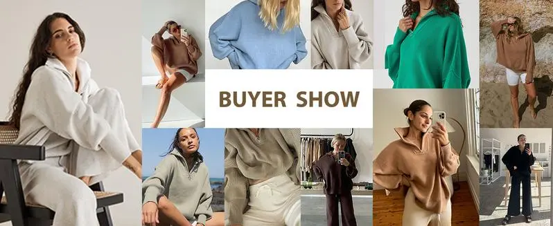 Womens Tunic Sweater Fall Long Sleeve 1/4 Zip Pullover Sweaters