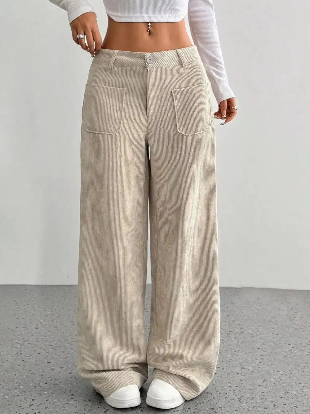 Everyday Corduroy Wide Leg Pants