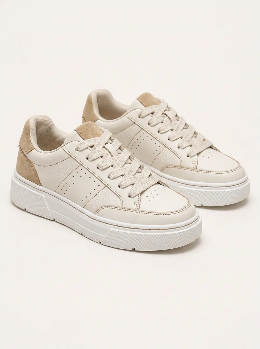 Men's Contemporary Geometric Pattern Patterned Modern Skate Shoes