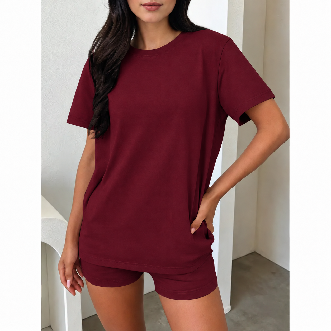 Women’s Two Piece Shorts Lounge Set(X5)