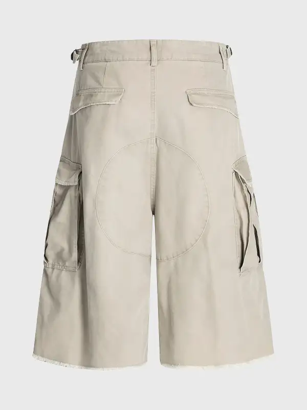 Cropped Cargo Pants