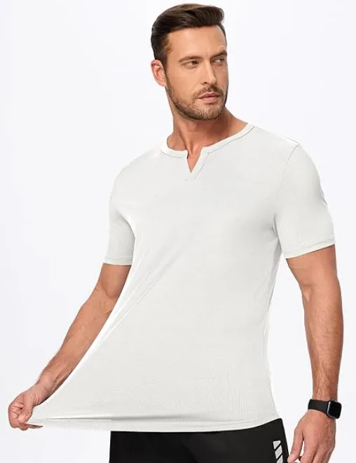 Men's V-Neck Short Sleeve T Shirt