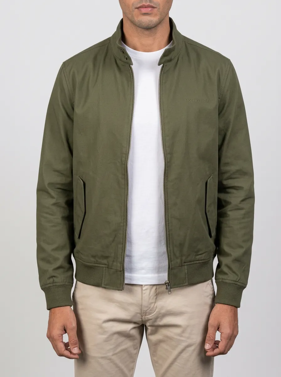 Bomber Zip Jacket