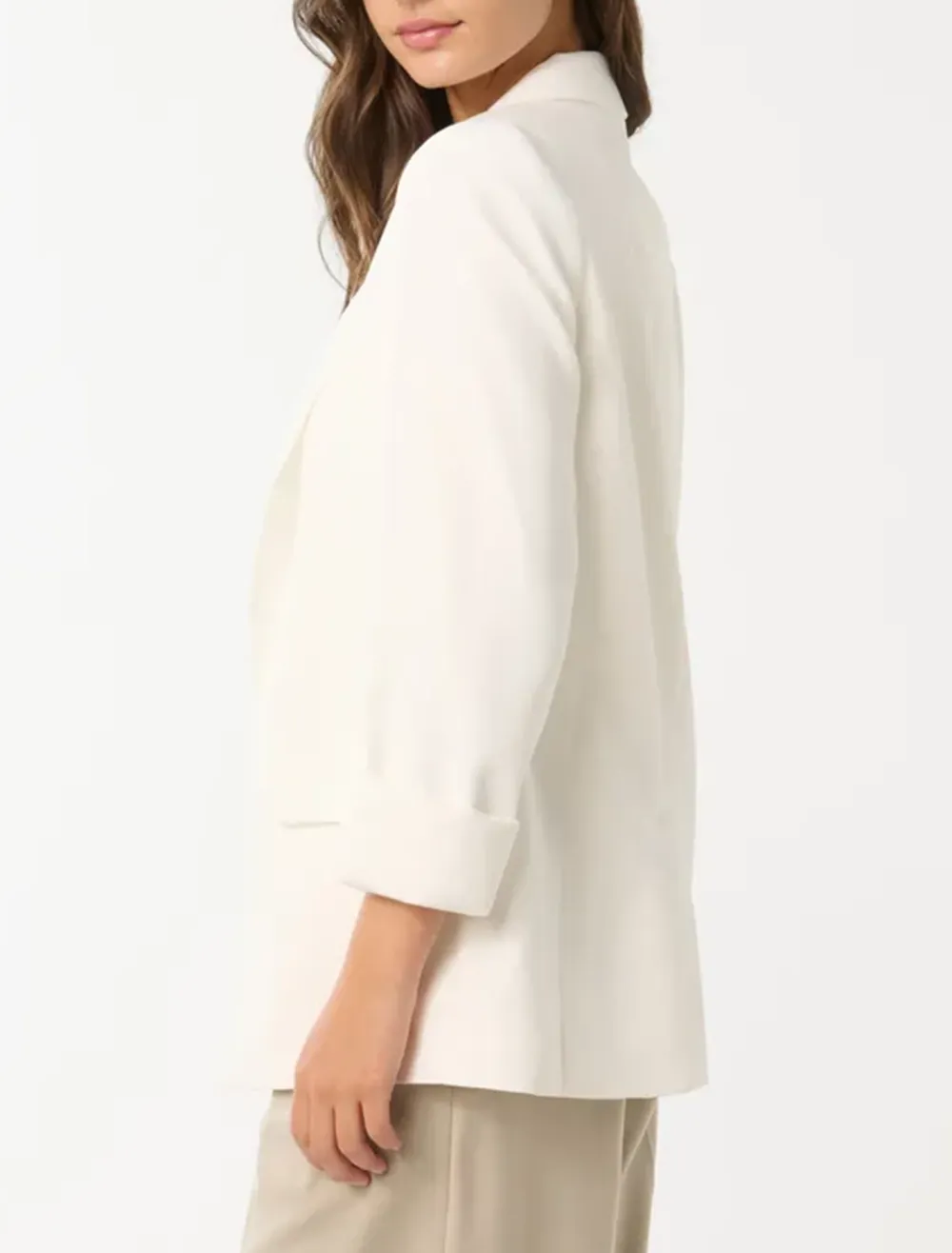 White Regular Blazer