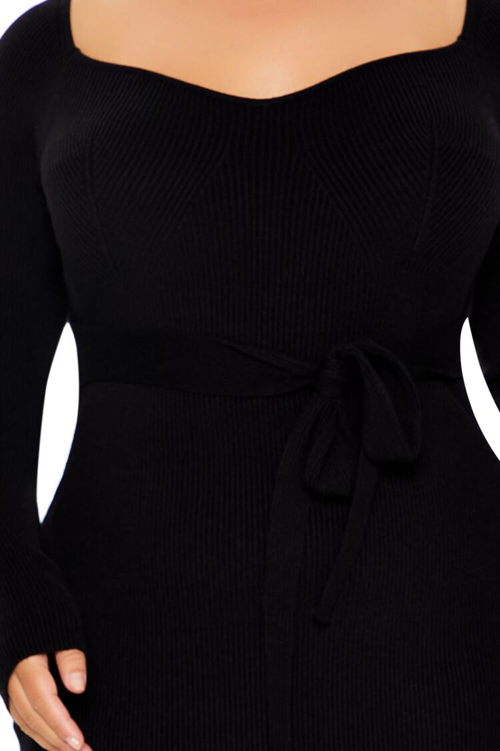 Plus Size Midi Sweater Dress