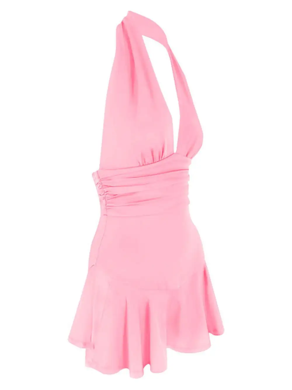 Comfort Fit Ruffle Mini Dress