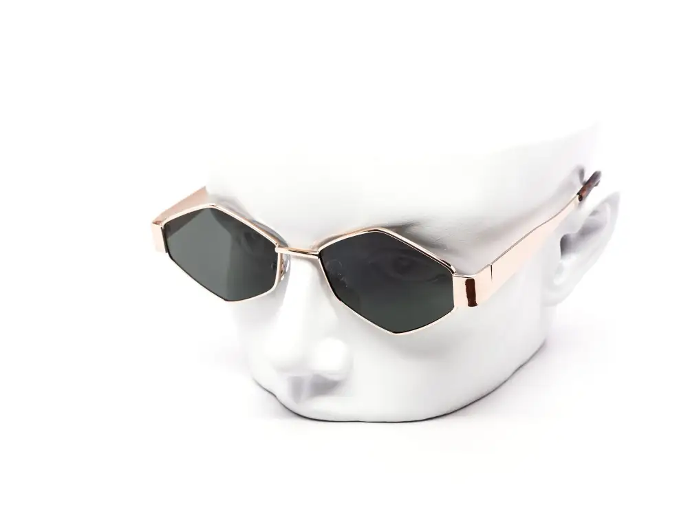 12-Pack Metal Hexagon Sunglasses