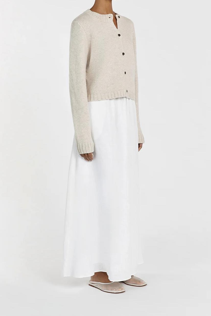 CHALK KNIT CARDIGAN