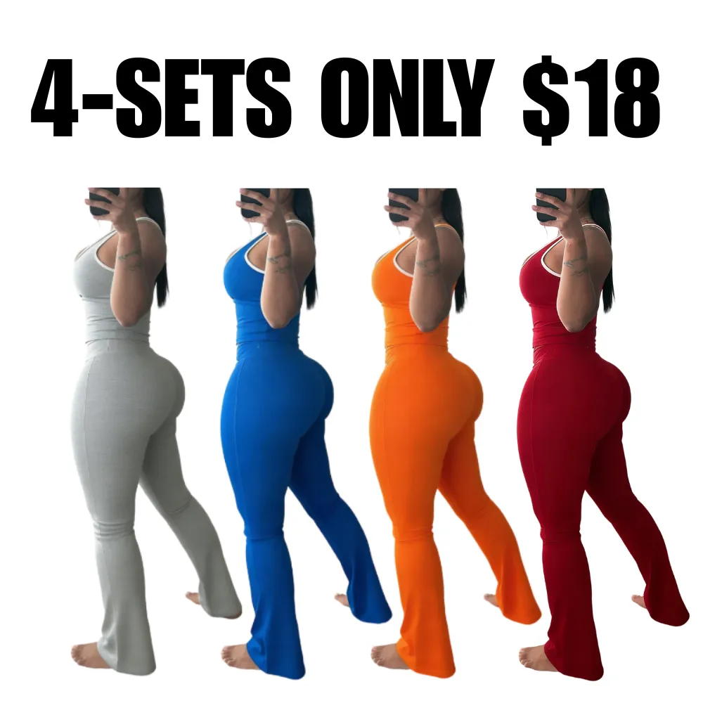 Women's Sleeveless Gym Yoga Outfit