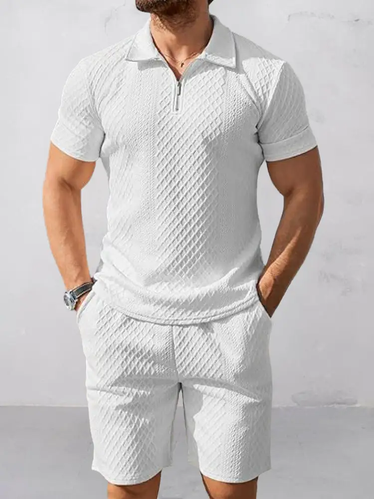 Trendy Textured Shorts