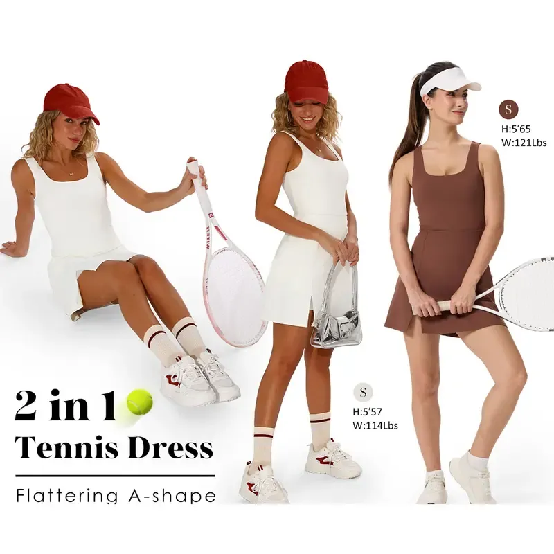 🎉Hot Sale🔥-Women's U-Neck Sleeveless Mini Dress🔥8-Pack - All Colors Included
