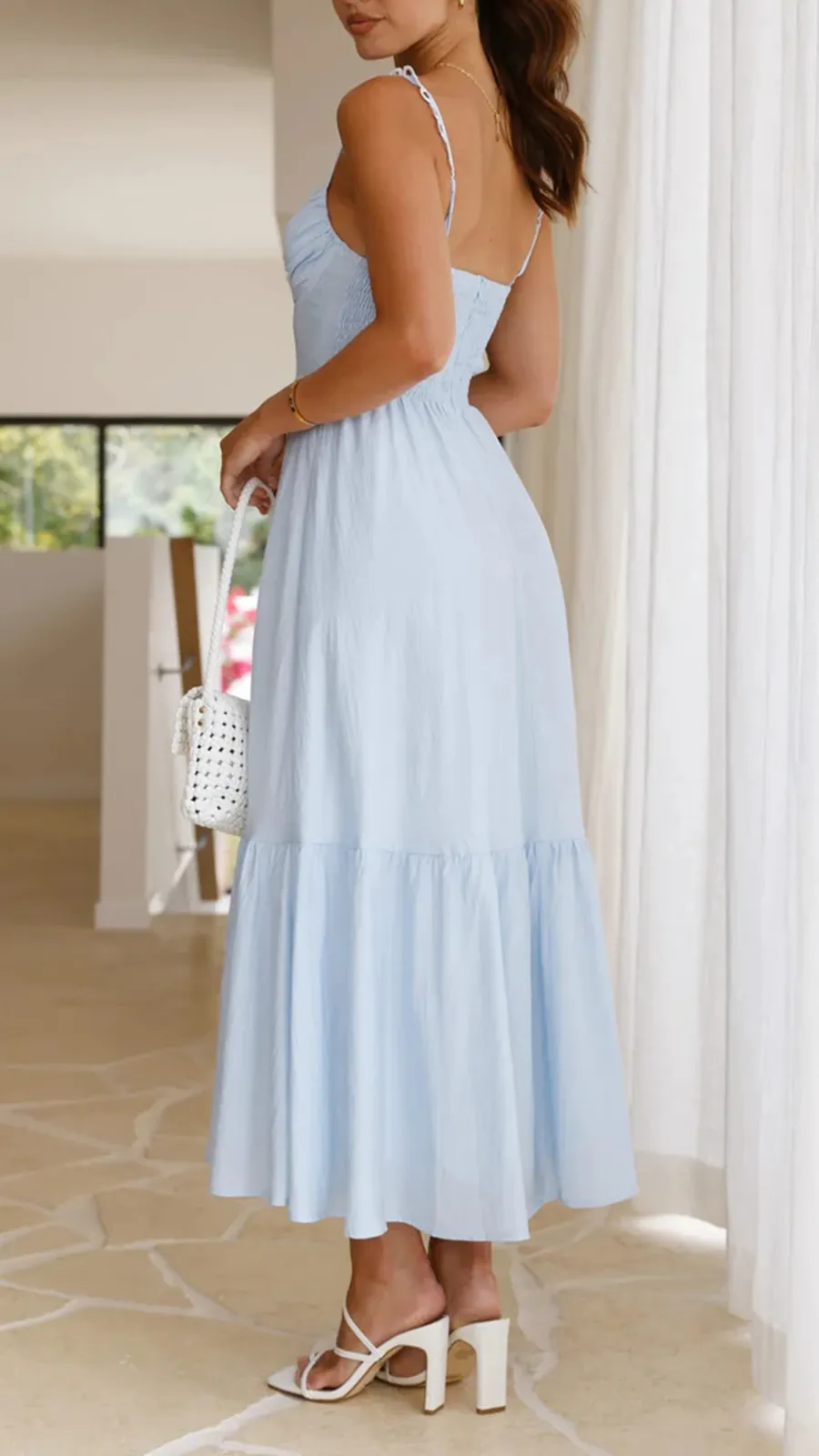 Front Button Detailing Dress