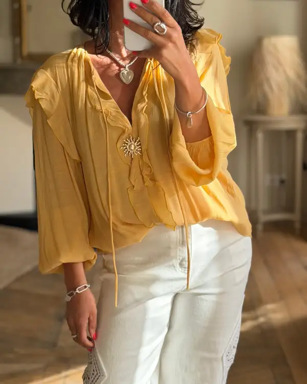 Relaxed-Fit Blouse