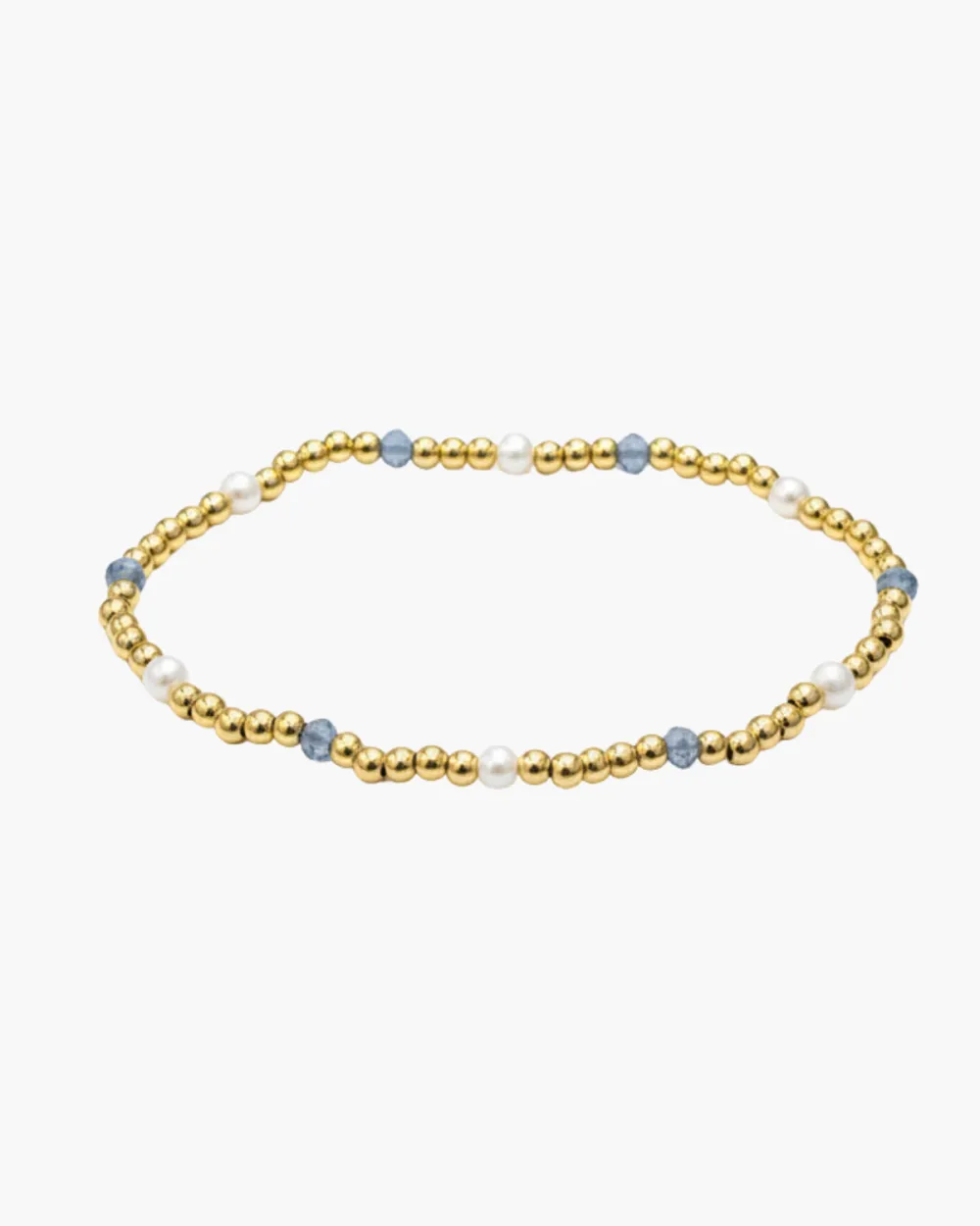 Classic Pearls & Crystals Bracelet