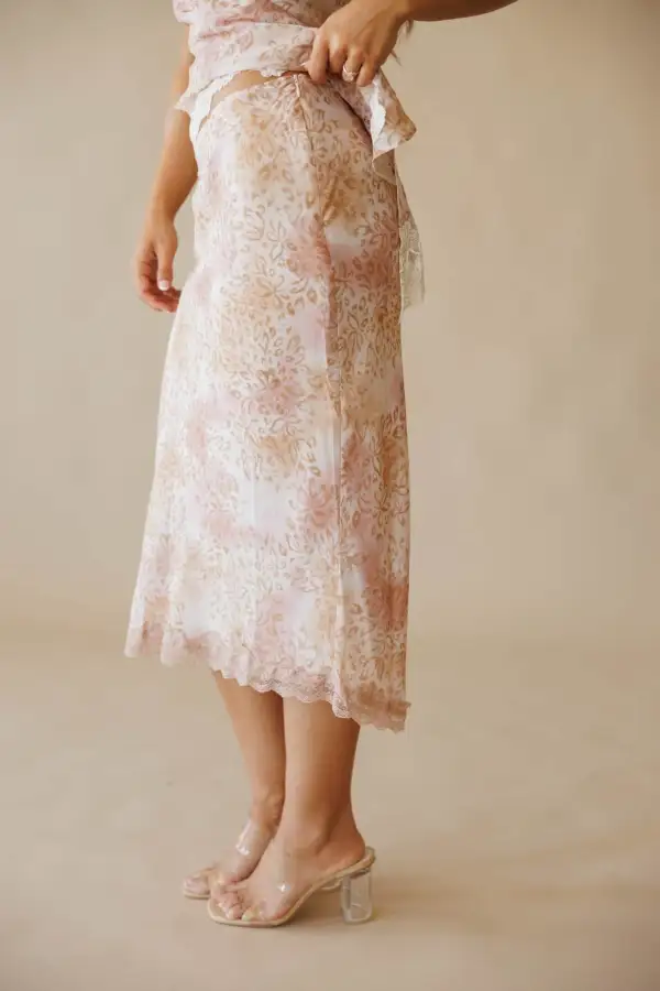 Lace Maxi Skirt