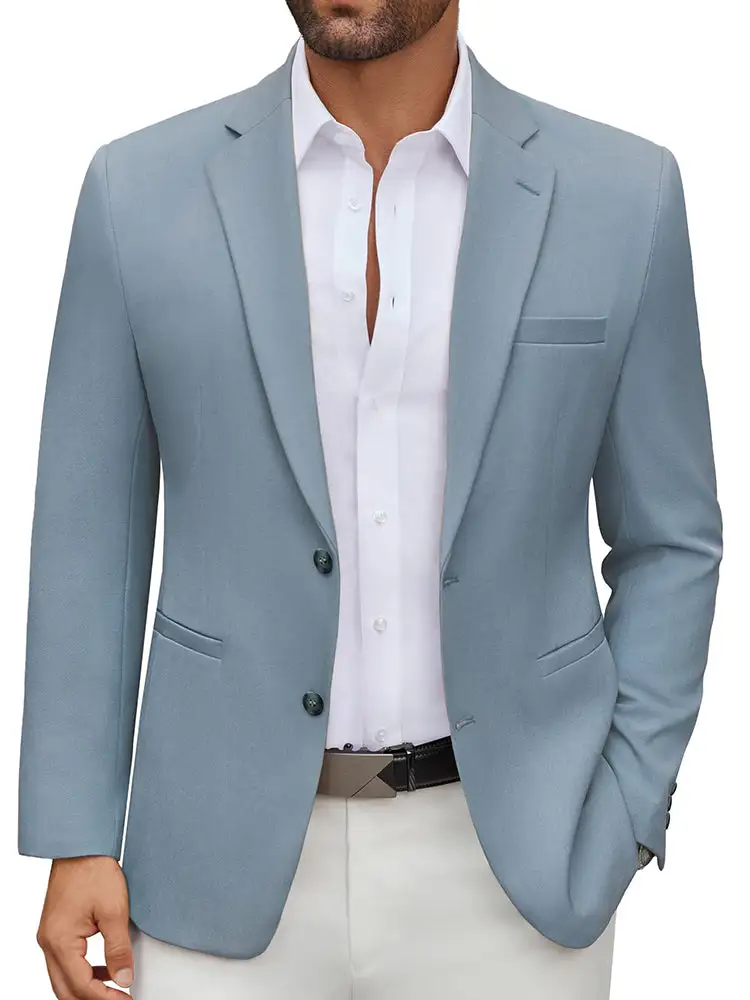 Classic Business Casual Blazer Suit Jacket