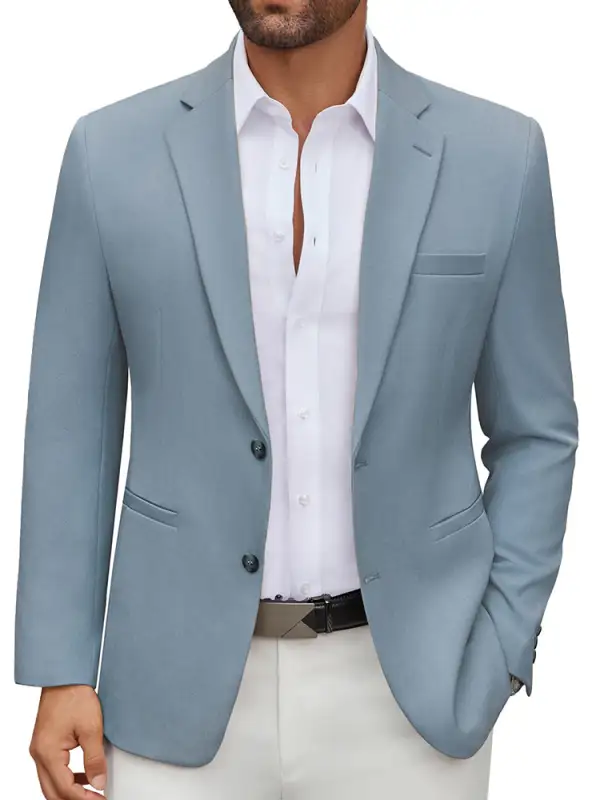 Classic Business Casual Blazer Suit Jacket