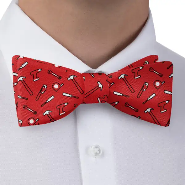 Fix It Tools Pattern Bow Tie