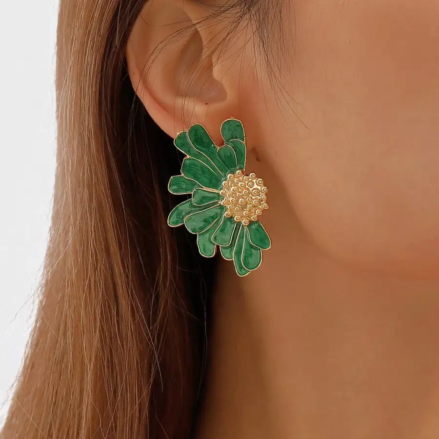 Classic Flower Stud Earrings