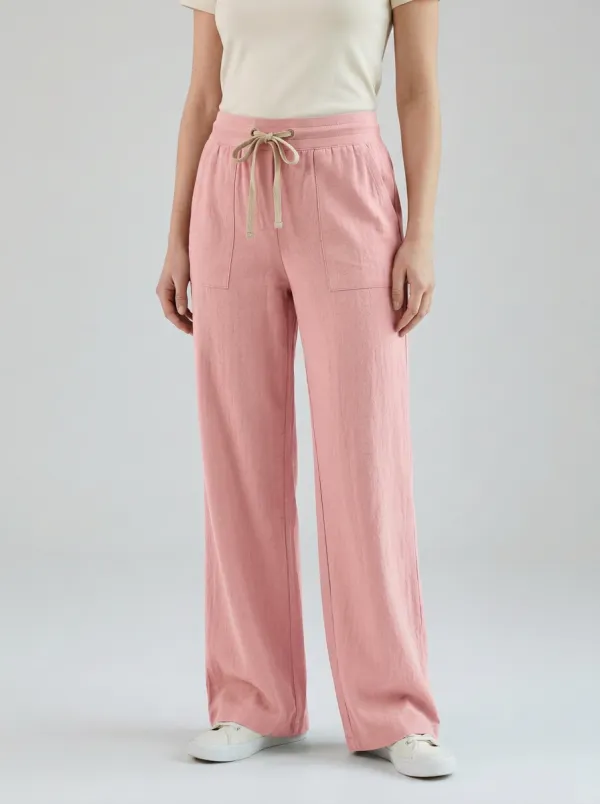 Women's Classic Heritage Inspired Casual Adjustable Drawstring Waist Pants