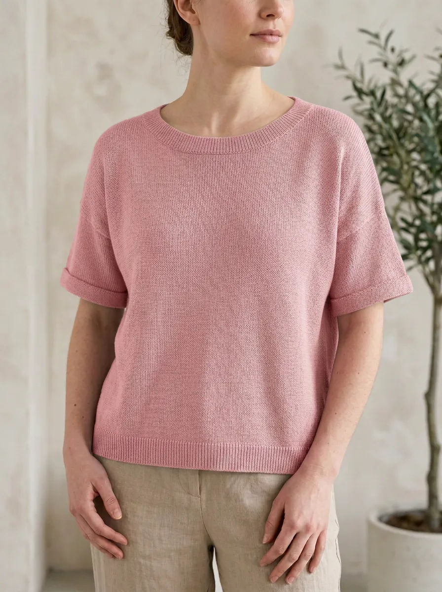 Women's Relaxed Essential Knit T-Shirt