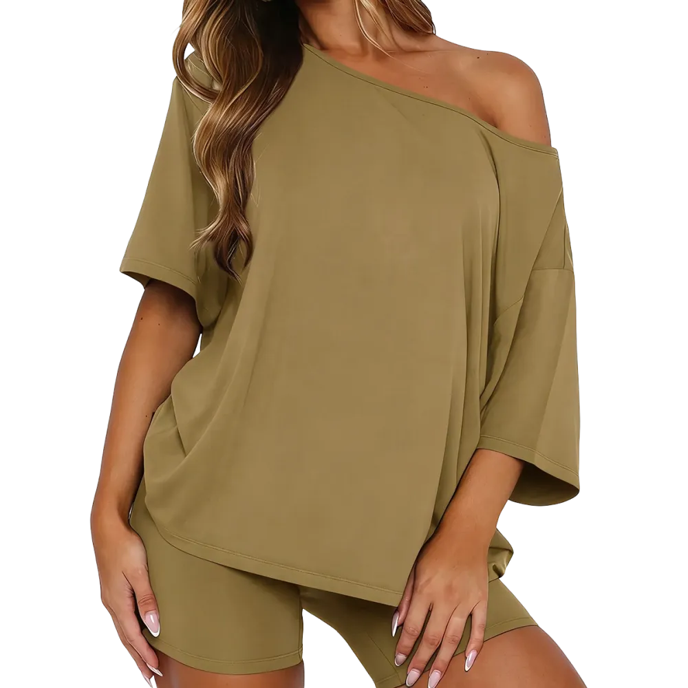 Women's Casual Two-Piece Loungewear Set