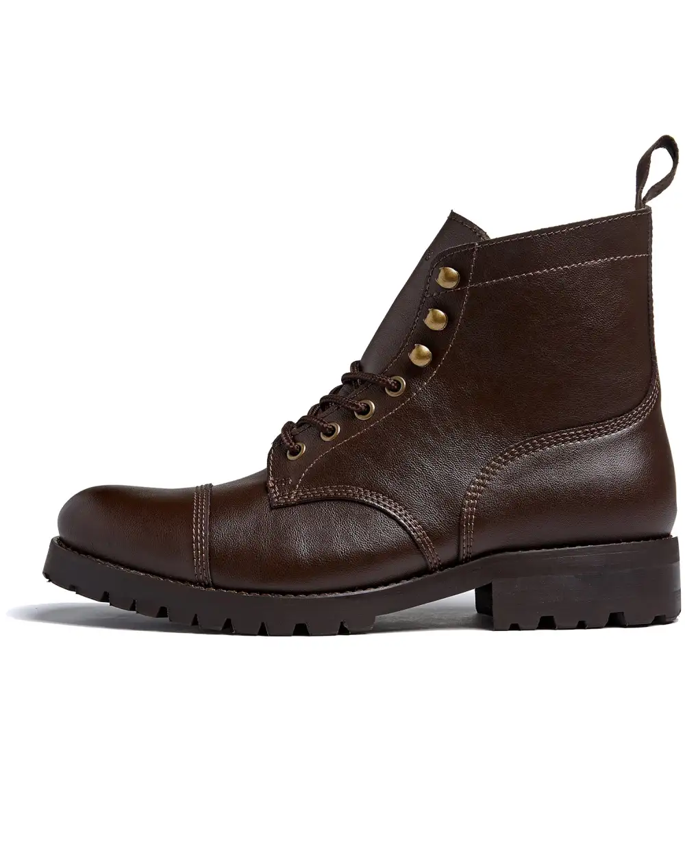 Women's Relaxed Casual Water Resistant Vegan Leather Everyday Boots