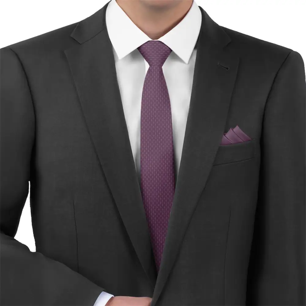 Woven Texture Pattern Necktie