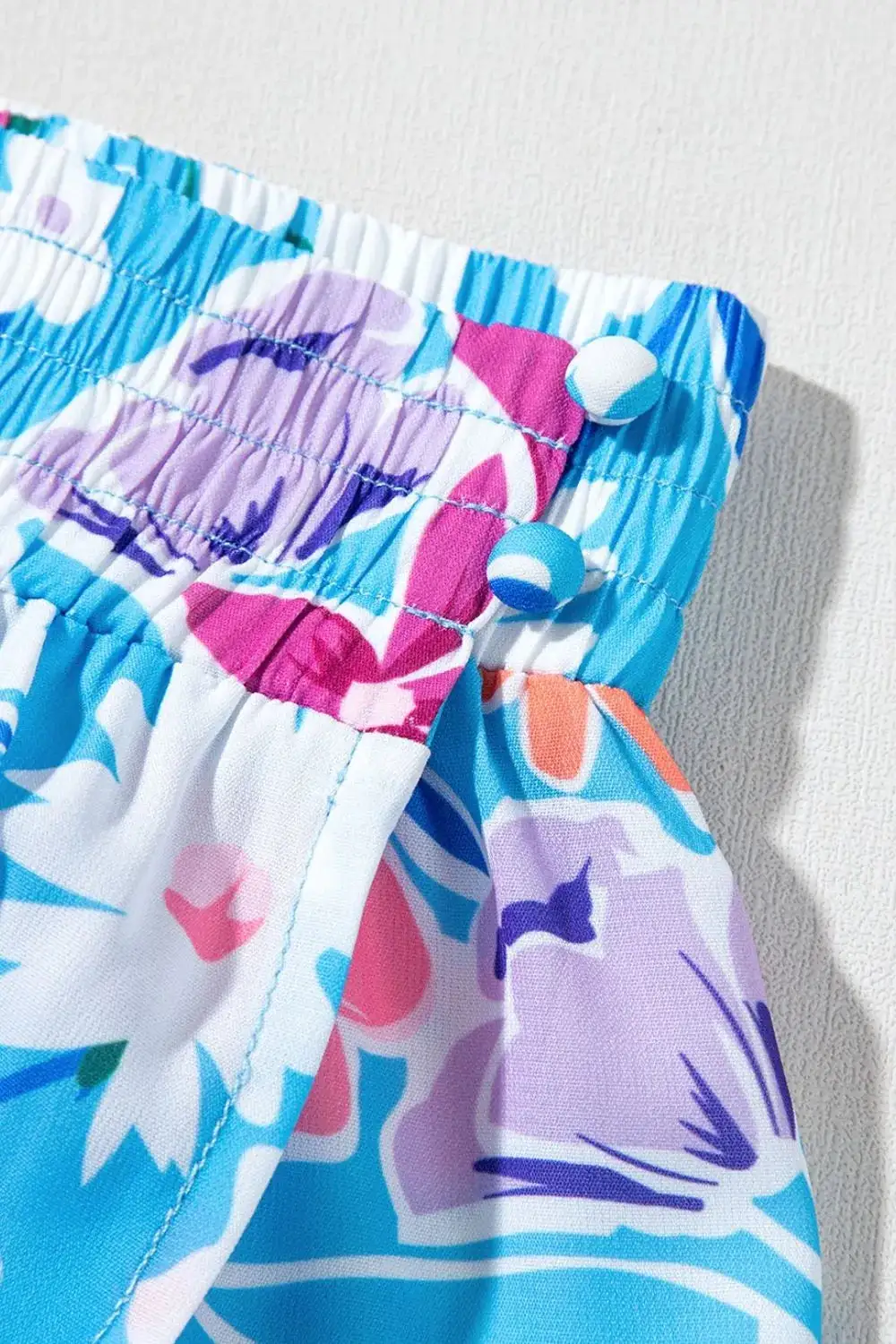 Draped Calm Printed Skirt