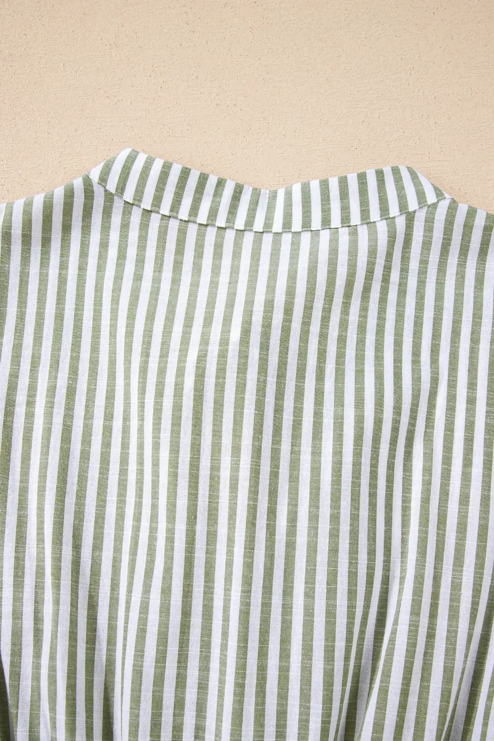 Striped Ruffle Tiered Dress Casual