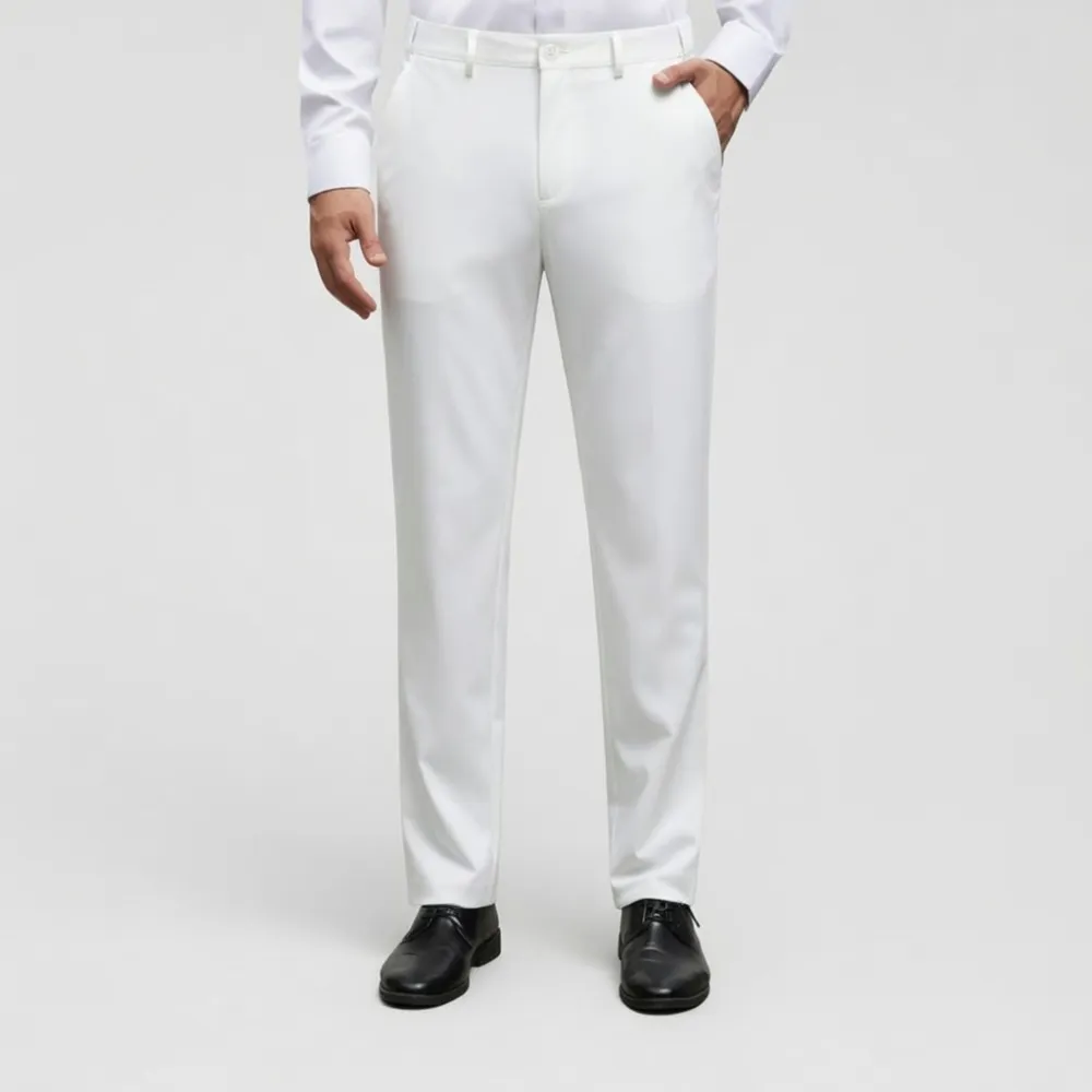 Men's Stretch Dress Pants Wrinkle-Free Golf Pants