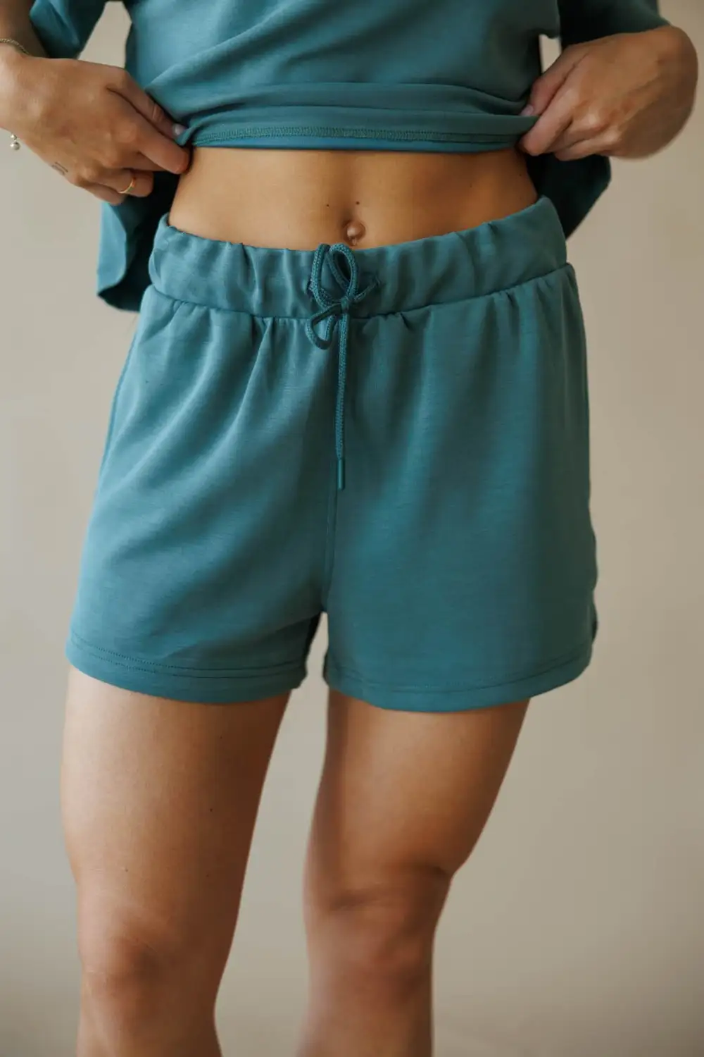 Polished Relaxed Casual Shorts